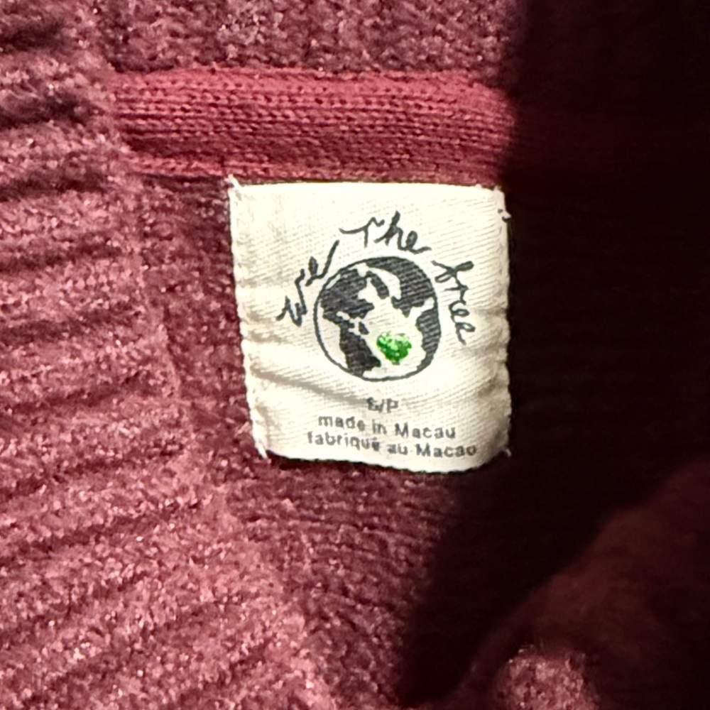 Free People | Care Soul Searcher Mock Neck Sweater | Wine Heather Small - Picture 5 of 7